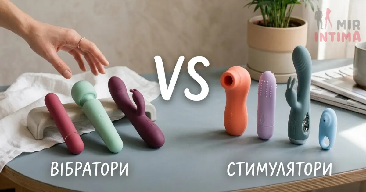 Вибраторы VS стимуляторы: что выбрать и почему это не одно и то же