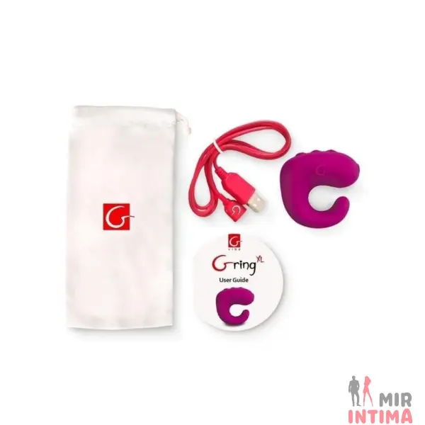 Женский-стимулятор-клитора-Мини-вибратор на палец Gring XL - Gvibe - 2