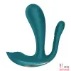 Женские-вибротрусики-Двойной вибратор в трусики Satisfyer Top Secret+ Battery Series, 10 режимов