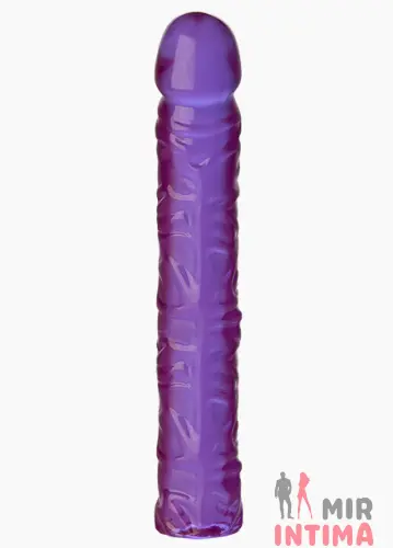 Фаллоимитатор Crystal Jellies 10" Classic Dong, 25х4 см