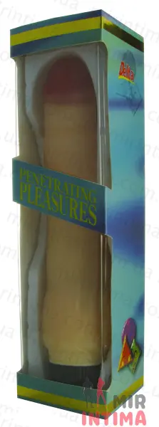 Гелевый-и-силиконовый-женский-вибратор-Вибратор Perfect Penetration, гелевый, 20x4 см - 1