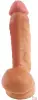 Фаллоимитатор с присоской TLC® Adam's PleasureSkin® Cock, 19,68х5,3 см - 3