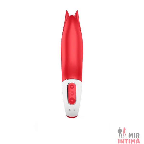 Женский-стимулятор-клитора-Вибромассажер Satisfyer Vibes Power Flower, 19х4,6 см - 2