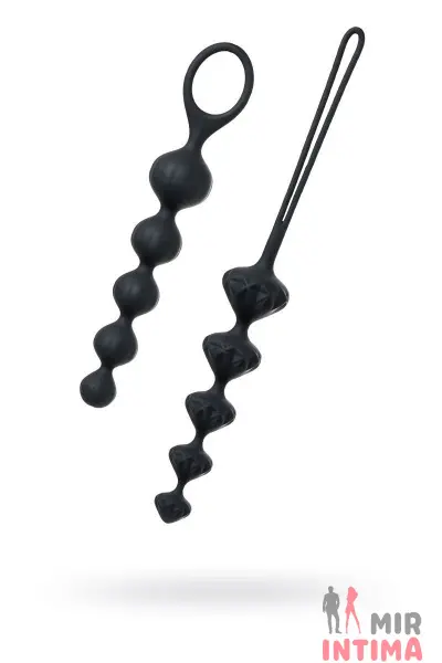 Набор анальных бус Satisfyer Beads Black - 1 Набор анальных бус Satisfyer Beads Black - 1