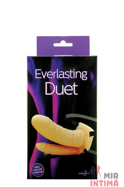 Двойной фаллопротез EVERLASTING DUET 16,5х4 - 1 Двойной фаллопротез EVERLASTING DUET 16,5х4 - 1