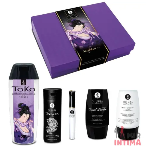 Подарочный набор Shunga Naughtier Kit, 5 шт. 