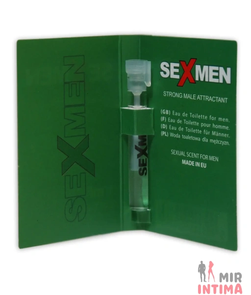 Парфюмерия с феромонами для мужчин Sexmen, 1 мл - 1 Парфюмерия с феромонами для мужчин Sexmen, 1 мл - 1