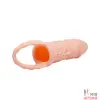 Насадка-презерватив "Men extension" с кольцом для мошонки - 4 Насадка-презерватив "Men extension" с кольцом для мошонки - 4