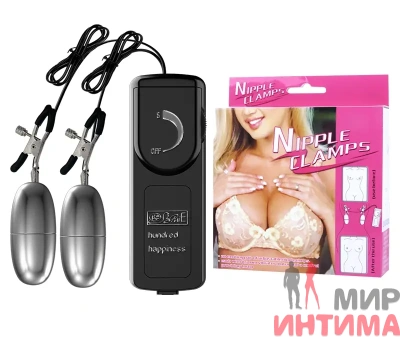 Женский-стимулятор-груди-Вибромассажер для груди Nipple Clamps - 6