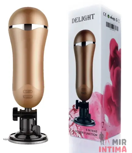 Мастурбатор с вибрацией Boss Series - Vagina Delight