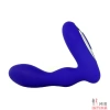 Анальный вибратор Wireless Pleasure Probe Blue, 13 см - 4