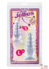 Набор анальных пробок Crystal Jellies, гелевый - 3 Набор анальных пробок Crystal Jellies, гелевый - 3