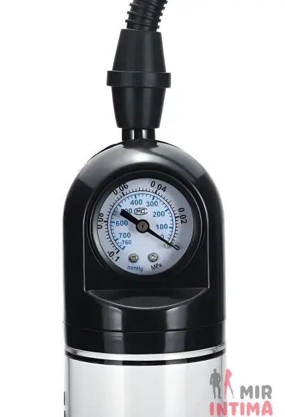 Вакуумная помпа с манометром CANWIN Penis Pump Men - 4
