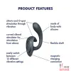 Женские-вибротрусики-Вибратор Satisfyer G for Goddess, 2 мотора, силикон - 12