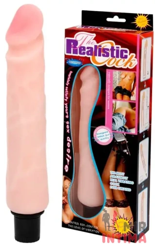 Реалистичный-женский-вибратор-Вибратор-реалистик "The Realistic Cock", 26х4,3см