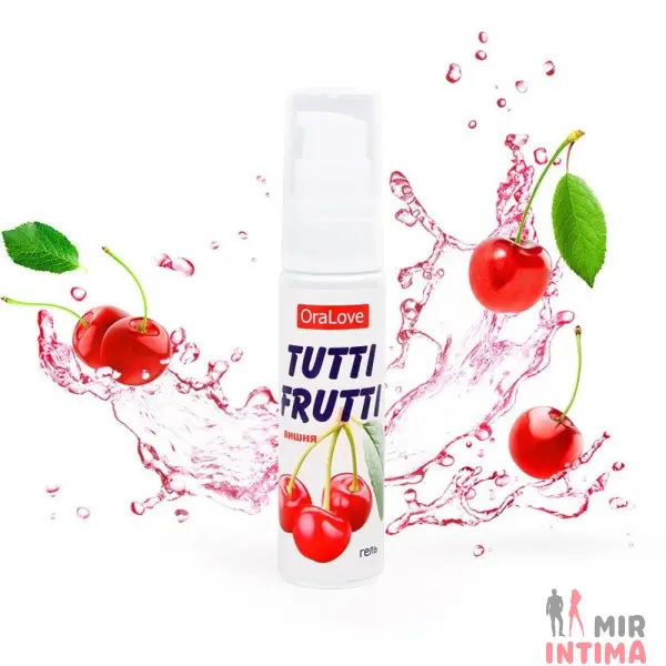 Tutti-frutti оральный лубрикант Вишня, 30 мл - 1 Tutti-frutti оральный лубрикант Вишня, 30 мл - 1