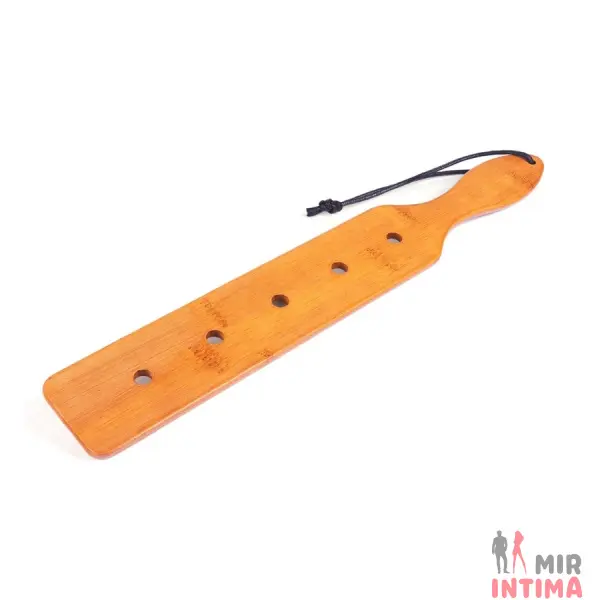 Падл Fetish Tentation — Paddle 5 Holes Bamboo - 1 Падл Fetish Tentation — Paddle 5 Holes Bamboo - 1