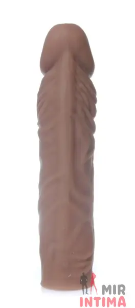 Удлиняющая насадка Boss Series - Perfect Sleeve Mulatto, 7см - 4 Удлиняющая насадка Boss Series - Perfect Sleeve Mulatto, 7см - 4