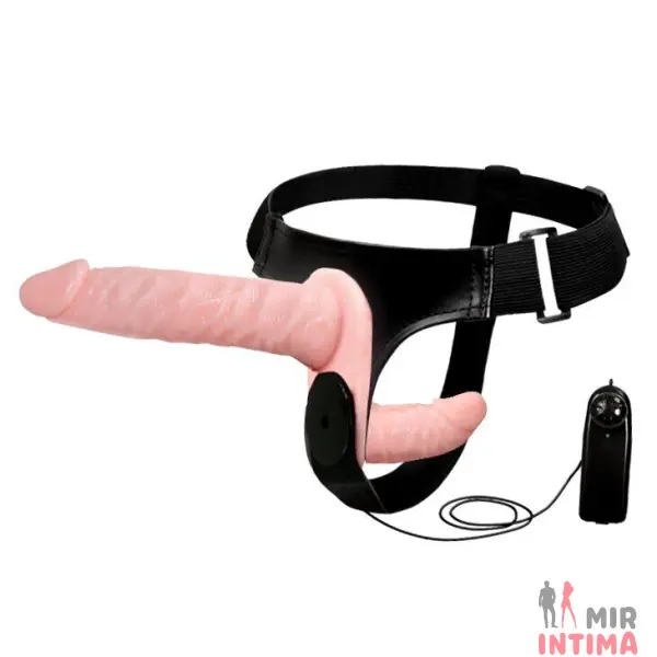 Женский вибрострапон Ultra Passionate Harness "Double-Heads" 18х3,5 см - 5 Женский вибрострапон Ultra Passionate Harness "Double-Heads" 18х3,5 см - 5