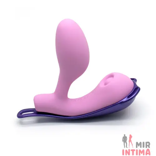 Смарт-виброяйцо со стимуляцией клитора KISSTOY Viosecret Pro, с поясом для крепления Смарт-виброяйцо со стимуляцией клитора KISSTOY Viosecret Pro, с поясом для крепления