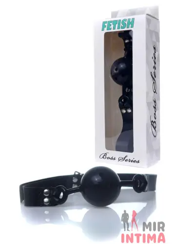 Дышащий кляп серии Fetish Boss