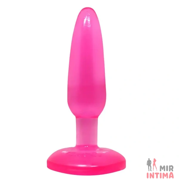 Анальная пробка Butt plug Pink - 1 Анальная пробка Butt plug Pink - 1
