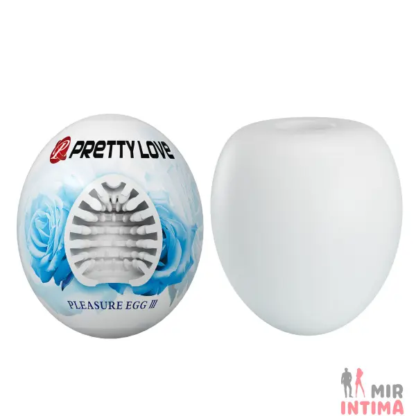 Мастурбатор Pretty Love Pleasure Egg-II, TPE, эластичный - 1