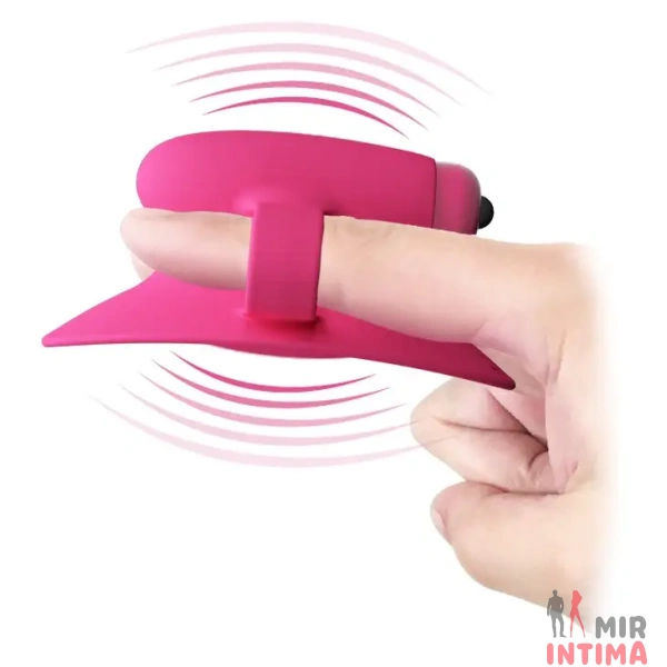 MIBI-014735-Женский-стимулятор-клитора - 2 Женский-стимулятор-клитора-Пальчиковый стимулятор клитора от Pretty Love – Nelly - 2