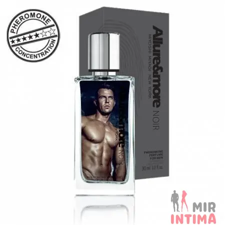 Духи мужские с концентратом феромонов  Allure&More Noir, 20мл