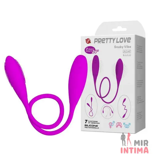 Двойной вибратор PRETTY LOVE Snaky Vibe