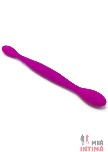 Гелевый-и-силиконовый-женский-вибратор-Toy Joy Infinity Double Dildo - двусторонний силиконовый вибратор. - 4
