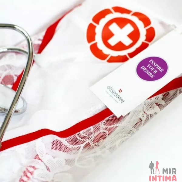 Эротический костюм медсестры Medica dress - 2