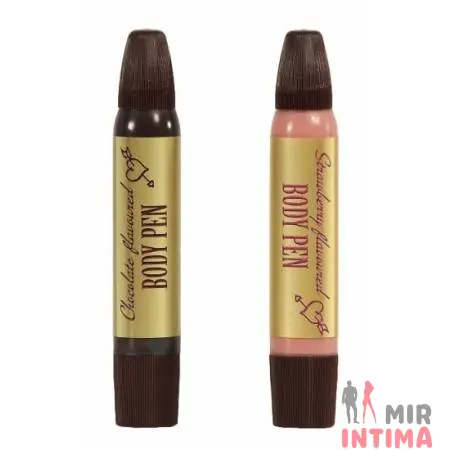 Ароматизированные съедобные краски Body Pen, 40 мл
