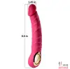 Реалистичный-женский-вибратор-Реалистичный силиконовый массажер Vibrator PINK, водонепроницаемый. - 7