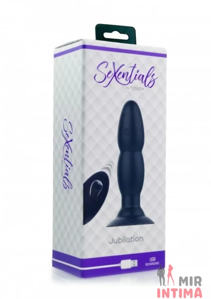 SeXentials Jubilation Plug - анальная пробка с вибрацией - 1 SeXentials Jubilation Plug - анальная пробка с вибрацией - 1