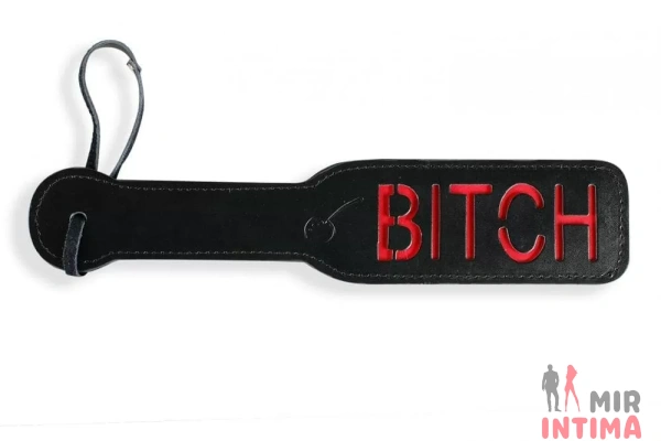 Шлепалка, с рельефной надписью BITCH - 2