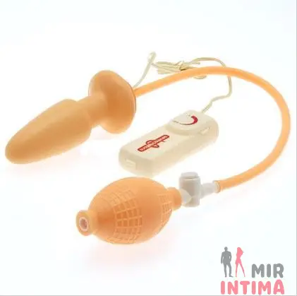 Анальный расширитель с вибрацией Butt Plug Vibrator With Pump