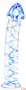 Стимулятор Spiraled Ice GSpot Teaser Dildo, 17,8х3 см