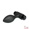 Силиконовая вибропробка Vibro Butt Plug - 1 Силиконовая вибропробка Vibro Butt Plug - 1