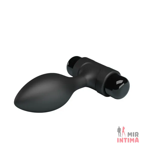 Силиконовая вибропробка Vibro Butt Plug - 1 Силиконовая вибропробка Vibro Butt Plug - 1