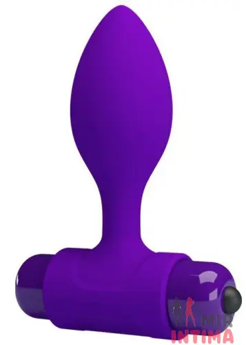 Силиконовая вибропробка Vibro Butt Plug