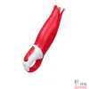Женский-стимулятор-клитора-Вибромассажер Satisfyer Vibes Power Flower, 19х4,6 см - 3