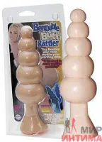 Большая анальная пробка Butt Rattler, 20X5,5 см