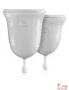 Jimmyjane Menstrual Cups - набор менструальных чаш. - 2 Jimmyjane Menstrual Cups - набор менструальных чаш. - 2