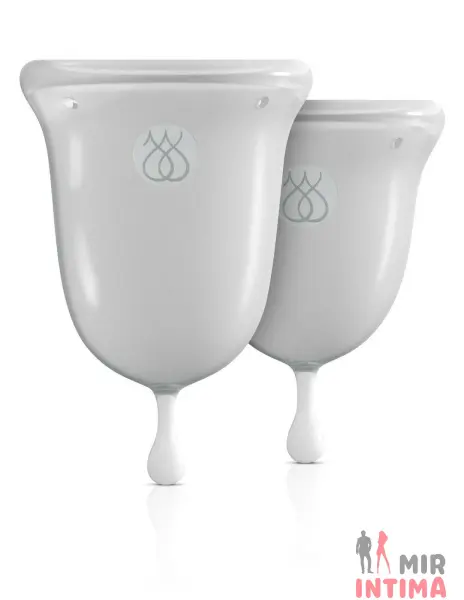 Jimmyjane Menstrual Cups - набор менструальных чаш. - 2 Jimmyjane Menstrual Cups - набор менструальных чаш. - 2