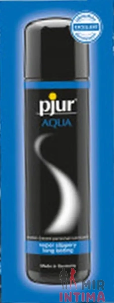 Лубрикант на водной основе pjur Aqua, 2 мл. Лубрикант на водной основе pjur Aqua, 2 мл.