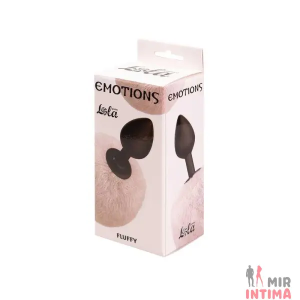 Силиконовая пробка с опушкой Emotions Fluffy - 4