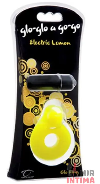 Виброкольцо Glo-Glo a Go-Go Электрический лимон - 2 Виброкольцо Glo-Glo a Go-Go Электрический лимон - 2
