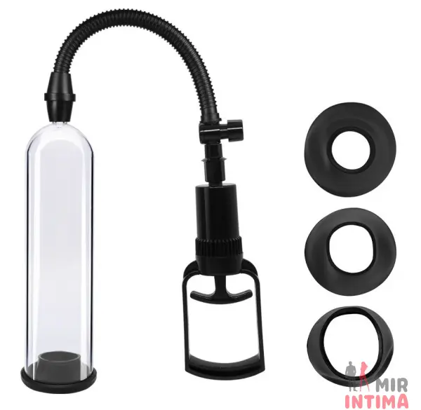 Вакуумная помпа для мужчин Powerpump MAX 0.2 - Black&Clear - 5 Вакуумная помпа для мужчин Powerpump MAX 0.2 - Black&Clear - 5