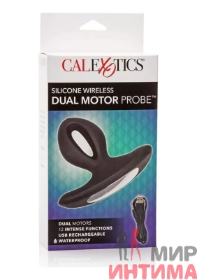 CalExotic Wireless Dual Motor Probe сенсорная анальная пробка с вибрацией